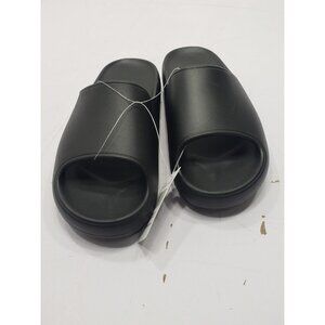 32 Degrees Cool Cushion Slide Sandals Unisex Black #1839592 Size M 4-5 F 6-7